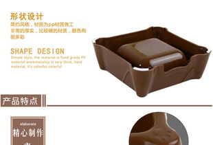 寵博士咖啡色方形碗 為愛(ài)犬打造溫馨用餐時(shí)光